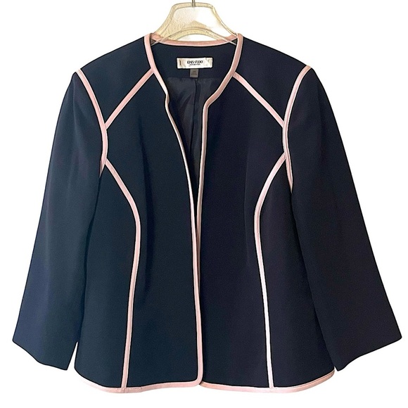 Jones Studio  Navy Blue Blazer Size 18W - Picture 2 of 10